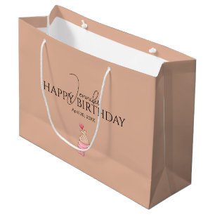 Custom koreanischer Finger mit Herz glücklich Gebu Große Geschenktüte
