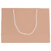 Custom koreanischer Finger mit Herz glücklich Gebu Große Geschenktüte (Rückseite)