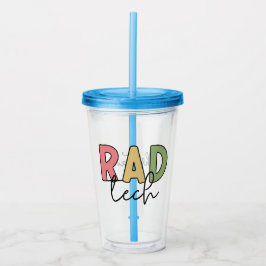 Custom Krass Tech Radiologiologist Radiology Acryltrinkbecher