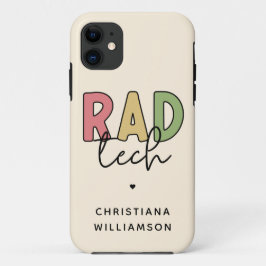 Custom Krass Tech Radiologiologist Radiology Case-Mate iPhone Hülle