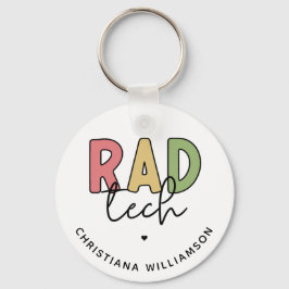 Custom Krass Tech Radiologiologist Radiology Schlüsselanhänger