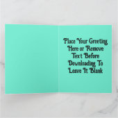 Custom Krawatte Die Peace Sign Brick Wall Graffiti Karte (Innenseite)