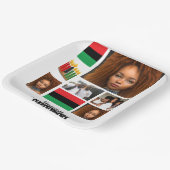 Custom Kwanzaa 8 Foto Collage Pappteller (Gewinkelt)