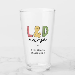 Custom L and D Nurse Arbeitskräfte und Versorgun Glas