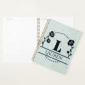 Custom L Name Planner, Blume Planner Planer (Anzeige)