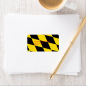 Custom Label mit Flag München, Bayern, Deutschland Adressaufkleber (Insitu)