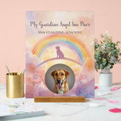 Custom Labrador Retriever Memorial Acrylic Sign Acrylschild (Hochzeit)