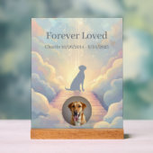 Custom Labrador Retriever Memorial Acrylic Sign Acrylschild (Neutral)