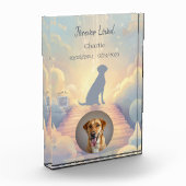 Custom Labrador Retriever Memorial Photo Block (Links)