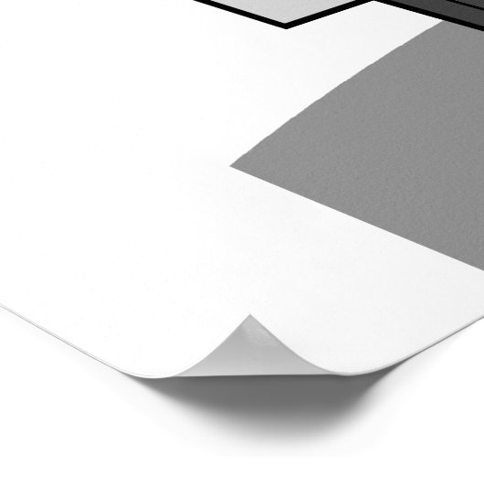 Custom Lächeln gelbe Busschule Willkommenspopster Poster (Ecke)