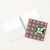 Custom Lady Golfer Member Notebook / Journal Notizblock (Innenseite)