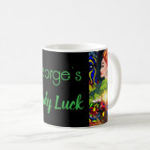 Custom Lady Luck Couple's Game Night  Kaffeetasse (VorderseiteRechts)
