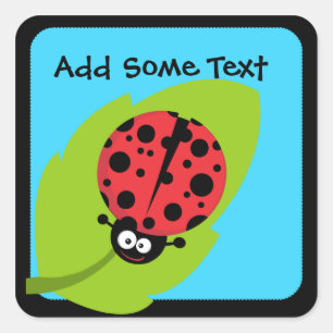 Custom Ladybug Stickers