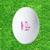 Custom Ladys Golf Balls Golfball
