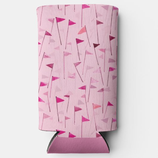 Custom Ladys Golf League Wasserflasche Selters Dosenkühler (Vorderseite)