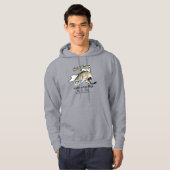 Custom Lake and Date New York Walleye Opener Hoodie (Vorne ganz)