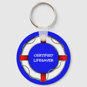 Custom Lake Certified Lifesaver Schlüsselanhänger