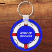 Custom Lake Certified Lifesaver Schlüsselanhänger (Vorderseite)