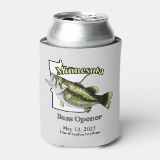 Custom Lake/Date Minnesota Bass Openlight Dosenkühler
