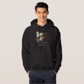 Custom Lake/Date Minnesota Muskie Opener Dark Hoodie (Vorne ganz)