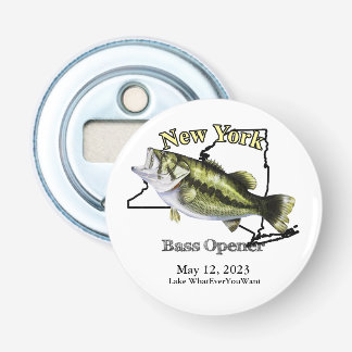 Custom Lake/Date New York Bass Opener Flaschenöffner