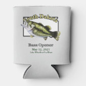 Custom Lake/Date South Dakota Bass Openlight Dosenkühler (Vorderseite)