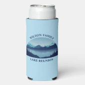 Custom Lake House Family Wiedersehen Summer Vacati Selters Dosenkühler (Seltzer Rückseite)