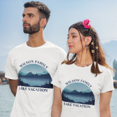 Custom Lake House Family Wiedersehen Summer Vacati T-Shirt