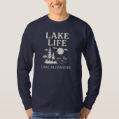 Custom Lake Life Men Long Sleeve Shirt (Vorderseite)