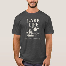 Custom Lake Life Men T-Shirt