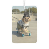 Custom Landscape Rectangle Air Freshener, New Car Autolufterfrischer (Rückseite)
