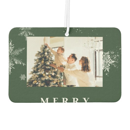 Custom Landscape Rectangle Air Freshener, Onyx for Autolufterfrischer (Rückseite)