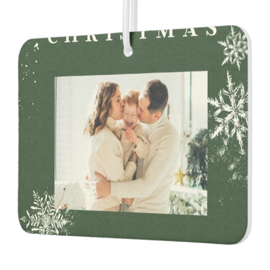 Custom Landscape Rectangle Air Freshener, Onyx for Autolufterfrischer (Links)