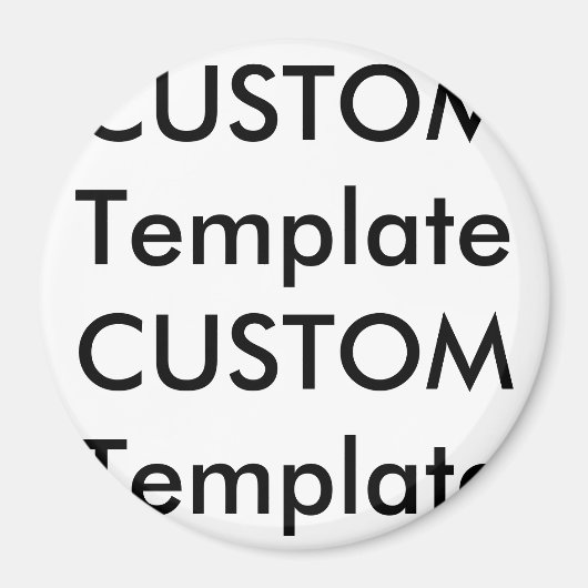 Custom Large 3" Round Magnet (Vorne)