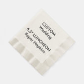 Custom Large LUNCHEON Disposable Paper Napkins Serviette (Ecke)
