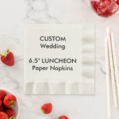 Custom Large LUNCHEON Disposable Paper Napkins Serviette (Beispiel)