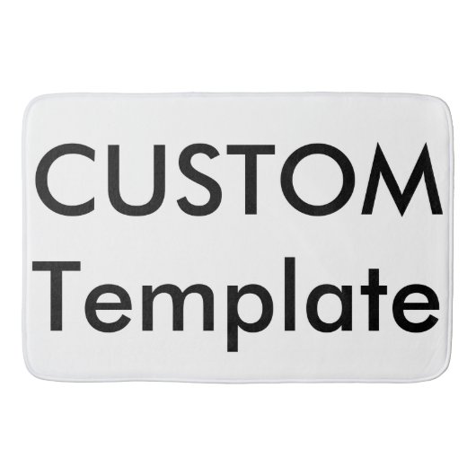 Custom Large Memory Foam Bath / Showmat Badematte (Vorderseite)