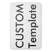 Custom Large Memory Foam Bath / Showmat Badematte (Vorderseite Vertikal)