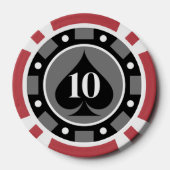 Custom Las Vegas Casino Spielen Poker Chips (Rückseite)