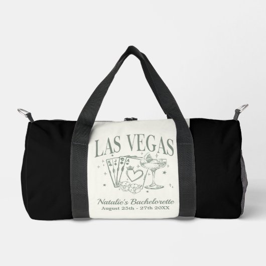 Custom Las Vegas Junggeselinnen-Abschied Personali Duffle Bag (Vorderseite)