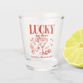 Custom Las Vegas Junggeselinnen-Abschied Personali Schnapsglas (Vorderseite)