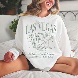 Custom Las Vegas Junggeselinnen-Abschied Personali Sweatshirt