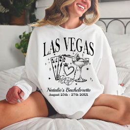 Custom Las Vegas Junggeselinnen-Abschied Personali Sweatshirt