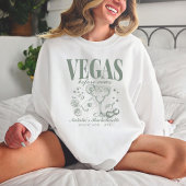 Custom Las Vegas Junggeselinnen-Abschied Personali Sweatshirt