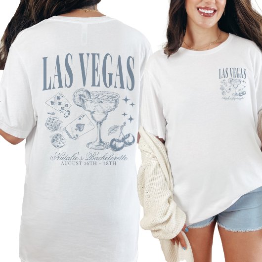 Custom Las Vegas Junggeselinnen-Abschied Personali T-Shirt