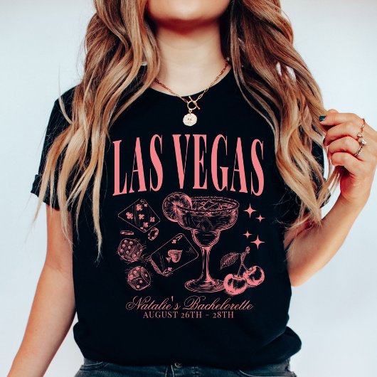 Custom Las Vegas Junggeselinnen-Abschied Personali T-Shirt