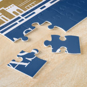 Custom Las Vegas Strip Skyline Vintage Cityscape Puzzle (Seite)