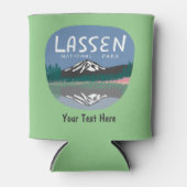 CUSTOM Lassen Nationalpark Art Dosenkühler (Vorderseite)