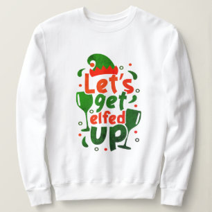 Custom "Lasst uns das lustige Weihnachtsangebot au Sweatshirt