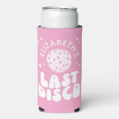 Custom Last Disco Bacheloretto Selters Dosenkühler (Seltzer Vorderseite)